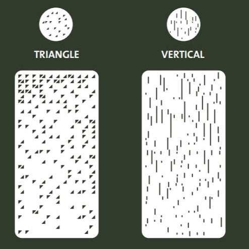 AkoPanel plafondpanelen / patroon Triangle en Vertical