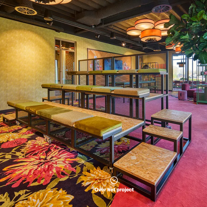 Tactile Tribune | Modulaire Tribune voor Kantoor & Onderwijs