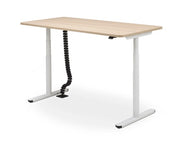 Voortman, HALO, Voortman HALO, zit sta bureau, modulair bureau, mono werkplek, duo werkplek, triple werkplek, bespreektafel, vergadertafel, elektrisch bureau, circulair bureau, flexwerkplek, hybride werken, kantoorinrichting, projectinrichting, Hans Verboom
