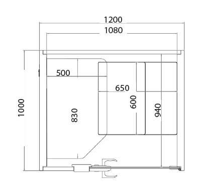 VOX Small Plus akoestische belcel | 1-persoons compleet incl. levering en montage