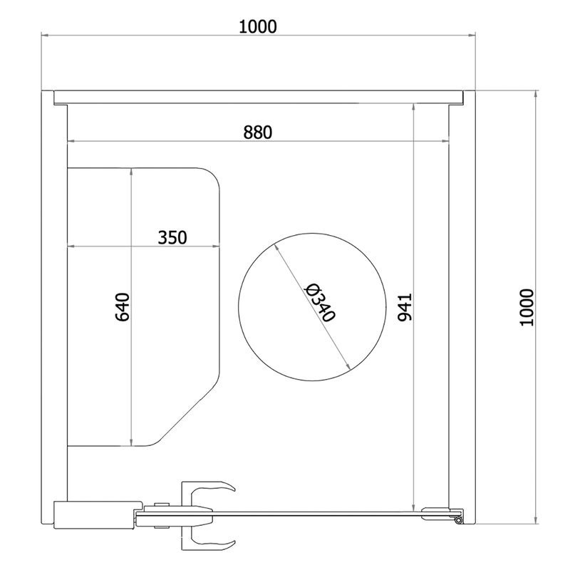bovenaanzicht VOX-pod SMALL