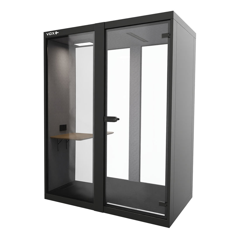 Akoestische werkplek VOX Medium met tafel