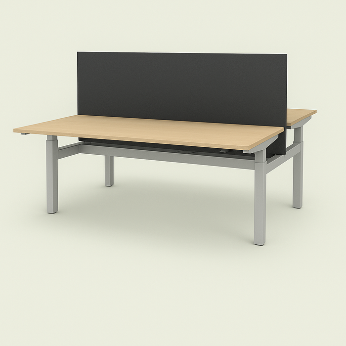 Voortman Hi-Tee elektrisch zit-sta DUO bureau Compleet Incl. levering en montage!