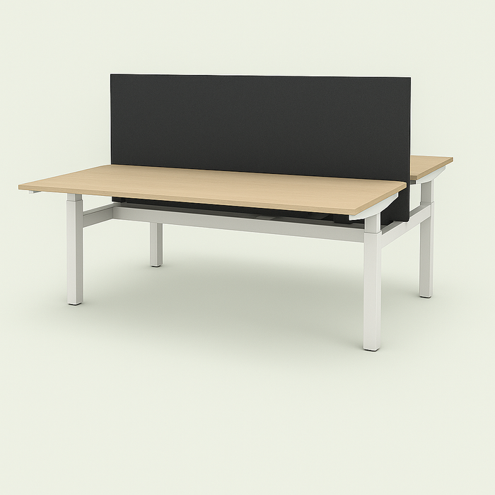 Voortman Hi-Tee elektrisch zit-sta DUO bureau Compleet Incl. levering en montage!