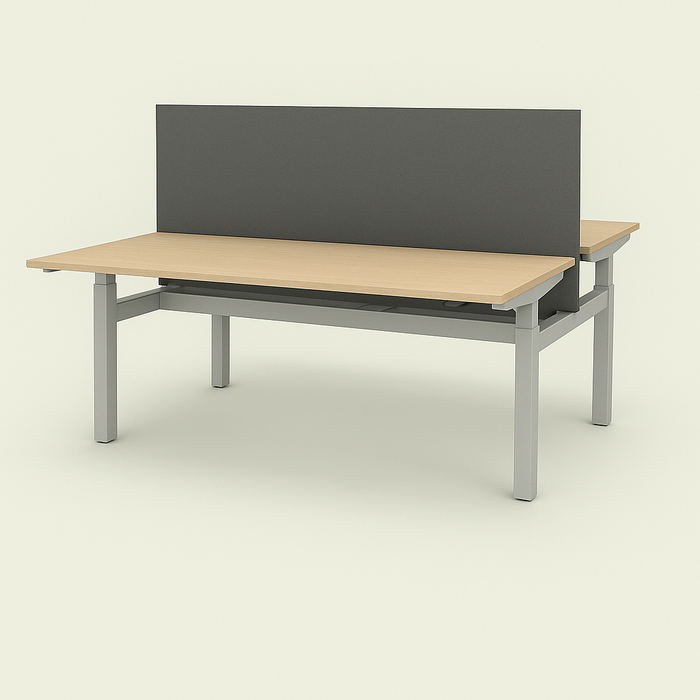 Voortman Hi-Tee elektrisch zit-sta DUO bureau Compleet Incl. levering en montage!