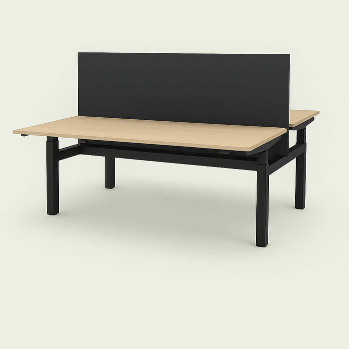 Voortman Hi-Tee elektrisch zit-sta DUO bureau Compleet Incl. levering en montage!