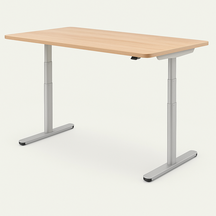 Voortman Halo Solo bureau met aluminium frame