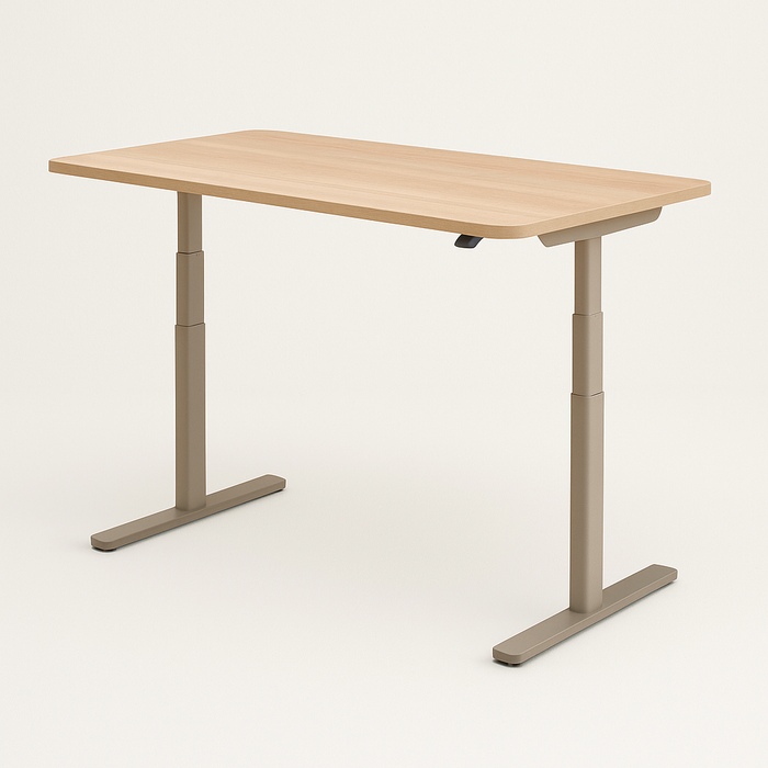 Voortman Halo Solo bureau met beigegrijs frame