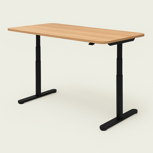 Voortman Halo Solo bureau met zwart frame