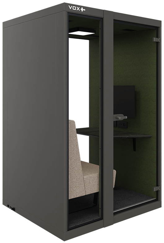 VOX Teams akoestische werkpod | 1-persoons compleet incl. levering en montage