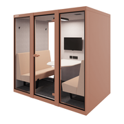 Vox-pod-large-RAL3012-rechter-zijaanzicht-11200X1200 - KANTOORMEUBELS.ONLINE