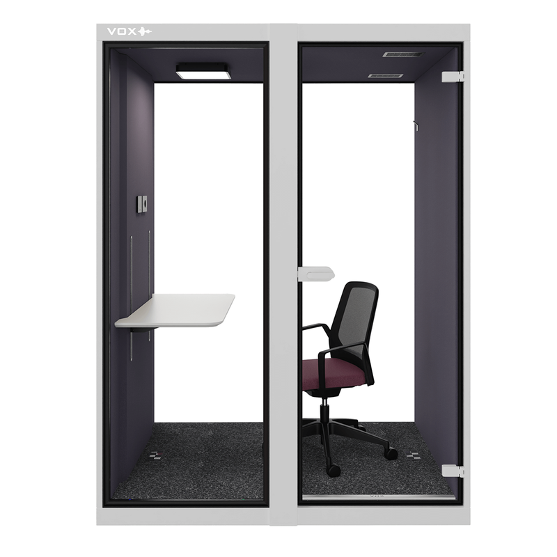 VOX-pod Medium RAL9010 vooraanzicht