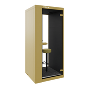 VOX-pod small RAL1002 linker zijaanzicht