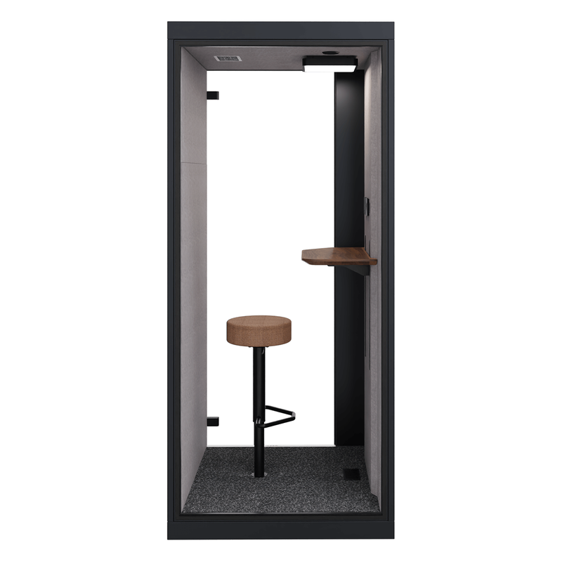 Vox-pod-small-RAL9005-achteraanzicht-11200X1200 - KANTOORMEUBELS.ONLINE
