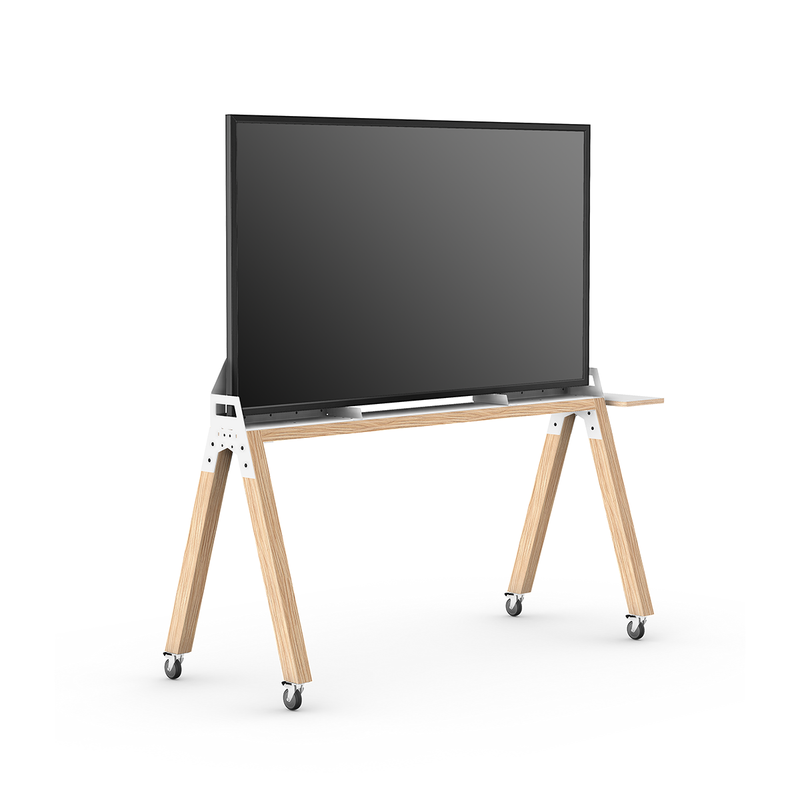 Verrijdbare TV standaard MONITOR ON WHEELS - WHAT IF WE FLY