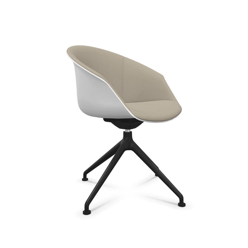 Vergaderstoel Shuffle / vierteens draaibaar / Interstuhl