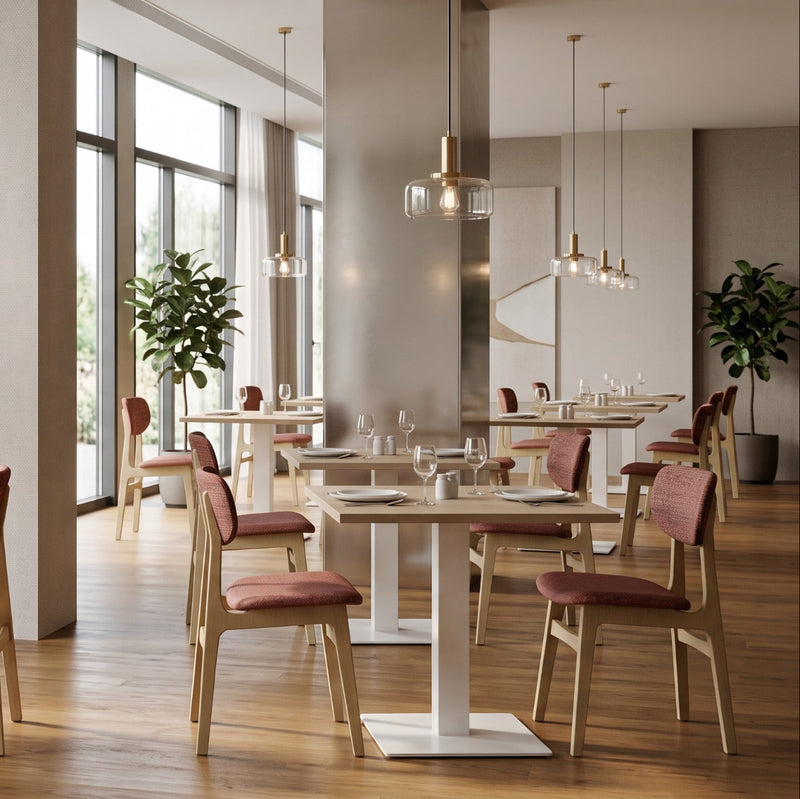 Woody stoel & barstoel | Massief beukenhout