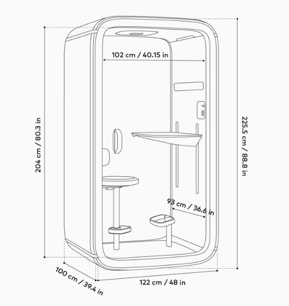Belcel Framery One / 1 -persoons