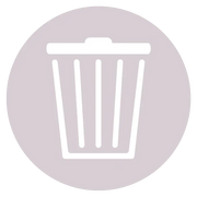 Afvalbak pictogram sticker voor afvalscheiding op kantoor meubels online