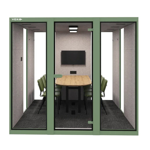 Akoestische VOX-POD vergaderplek XL | 6-pers. - INCL. MONTAGE! - KANTOORMEUBELS.ONLINE