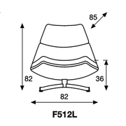 Artifort F512L specificaties