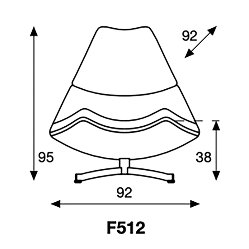 Artifort F512 specificaties