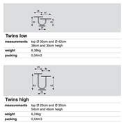 Artifort Twins specificaties