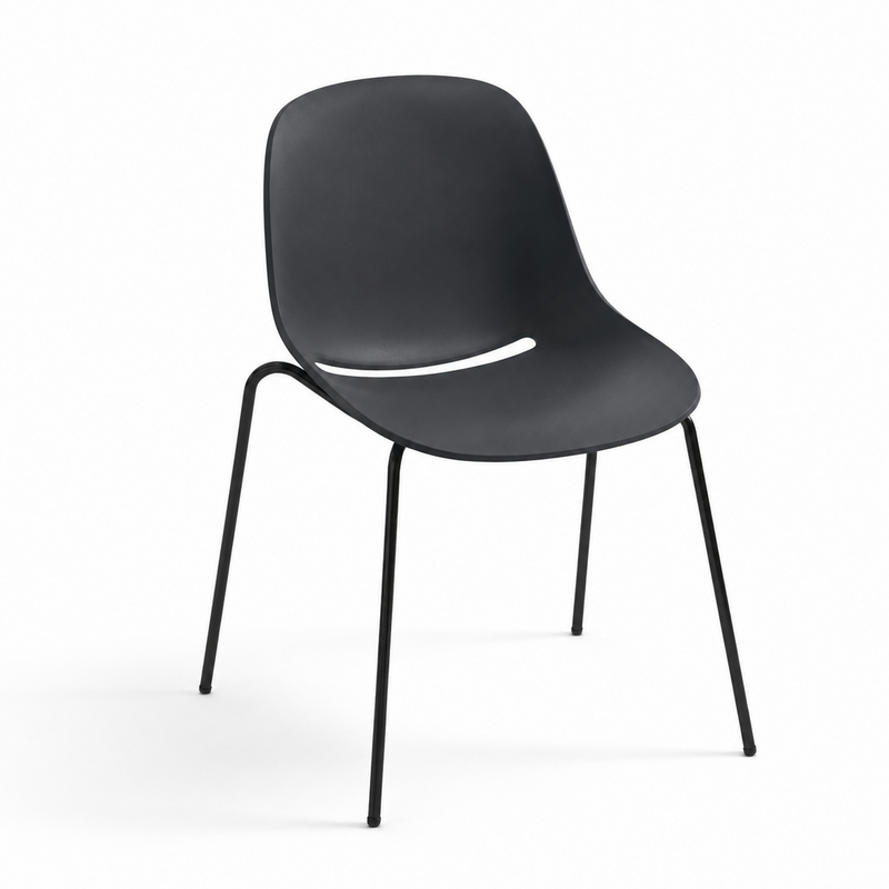 Stoel Artifort Beso CIRCULO - zwart - KANTOORMEUBELS.ONLINE