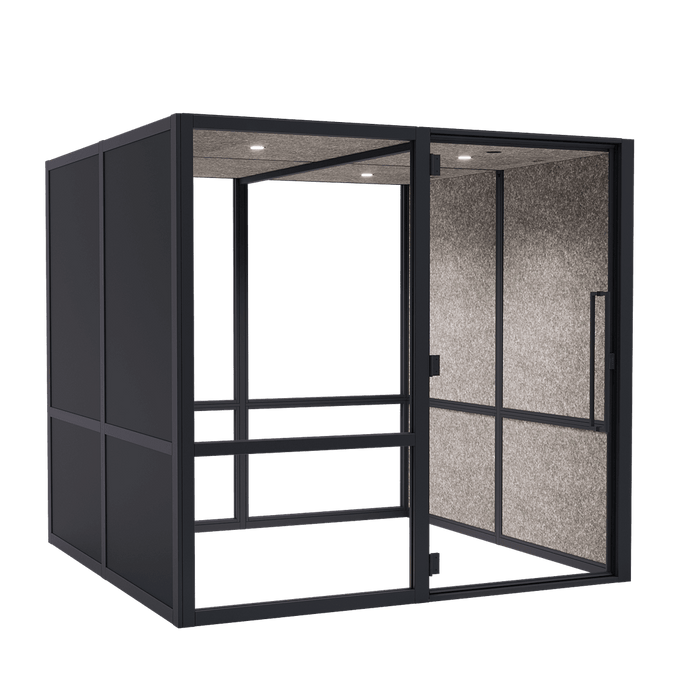 BOW Four modular office | 1 tot 4-persoons - KANTOORMEUBELS.ONLINE