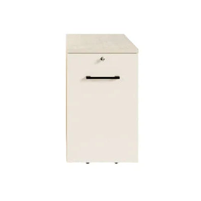 Bureau rolcontainer orgaplus superwit met akazie blad, modern kantoormeubilair