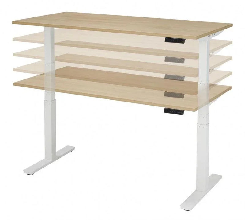 Bureau Ergo Plus elektrisch zit-sta - recht model | INCLUSIEF MONTAGE! - KANTOORMEUBELS.ONLINE