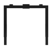 Zwart metalen bureau onderstel, modern design kantoormeubilair voor werkplek of kantoor