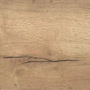close up van Bridge tafelblad in de kleur Eiken YT49A, houtnerfstructuur