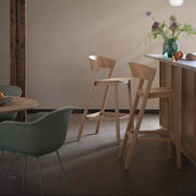 Cover Barkrukken Oak en Fiber stoelen in Dusty Green