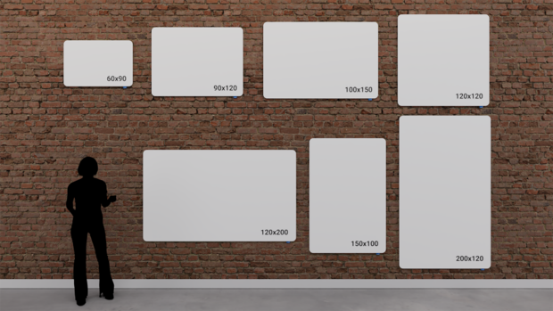 Whiteboard Frameloos Legamaster Essence | Diverse afmetingen