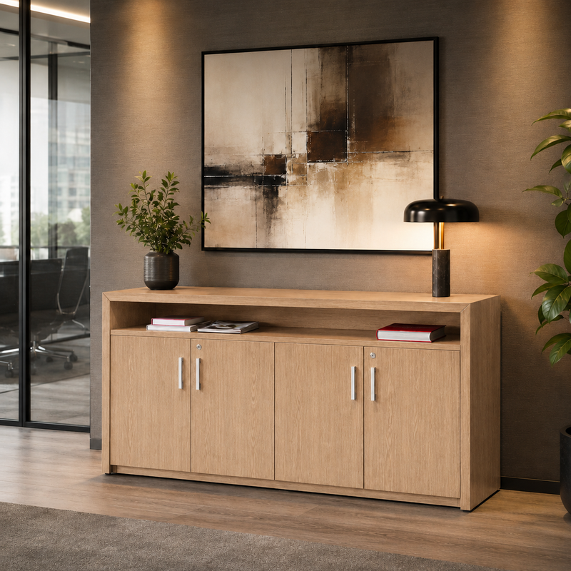 Manager-IT dressoir draaideurkast B168xD42xH89cm