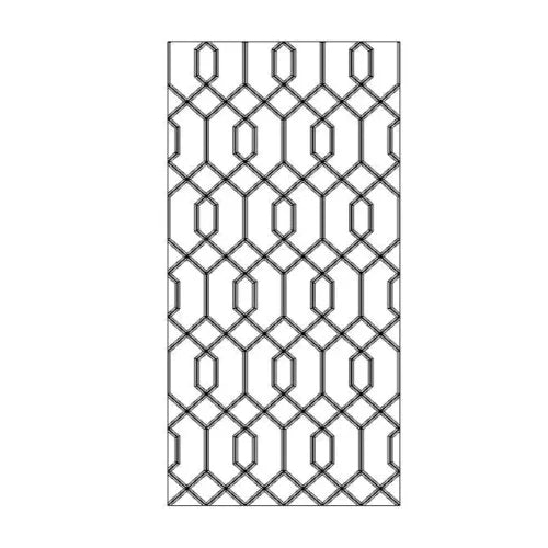 Akoestisch muurpaneel PET-vilt dubbel V-paneel 8 patronen / 48 kleuren