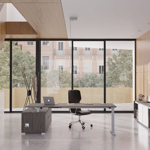 Directiebureau Crew T / elektrisch zit-sta / 25 kleuren / Palmberg