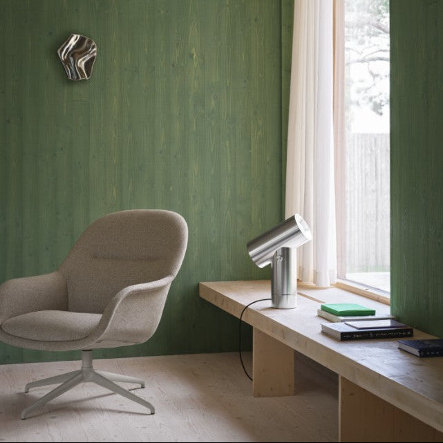 Loungestoel Muuto Fiber Lounge armchair