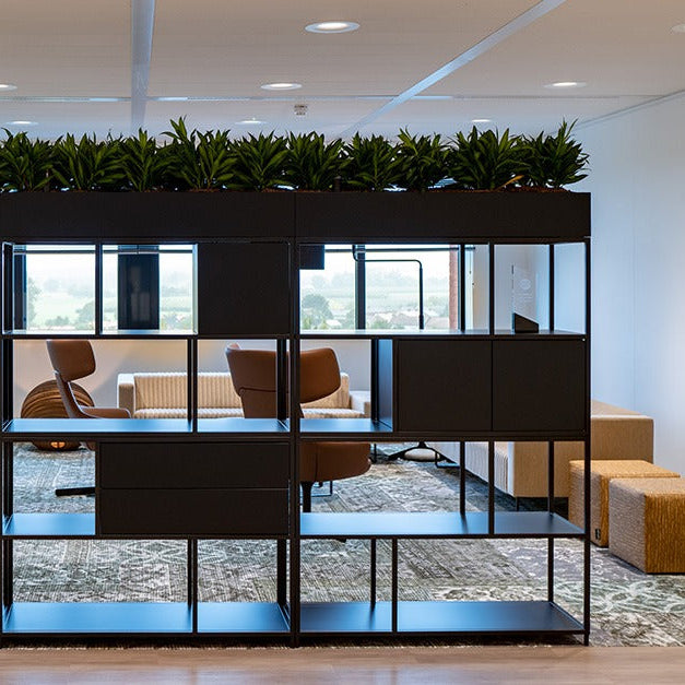 Roomdivider Flexwall B357xH183xD43cm