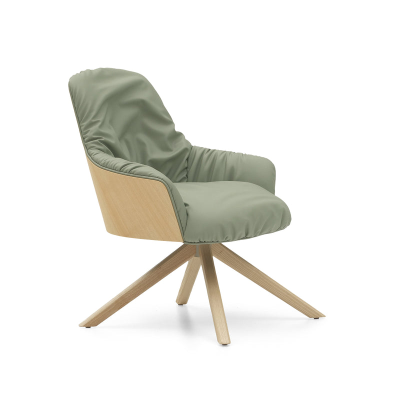 Deberenn, Hendrix, Deberenn Hendrix, David Fox, loungefauteuil, hoge rug fauteuil, privacy fauteuil, draaifauteuil, German Design Award, ontvangststoel, wachtruimte, hospitality, kantoorinrichting, projectinrichting