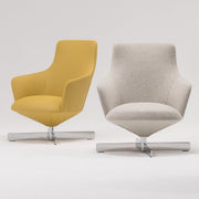 Deberenn, Hendrix, Deberenn Hendrix, David Fox, loungefauteuil, hoge rug fauteuil, privacy fauteuil, draaifauteuil, German Design Award, ontvangststoel, wachtruimte, hospitality, kantoorinrichting, projectinrichting