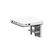 Witte Humanscale M/Connect 3 monitorarm accessoire met USB-poorten, bureauklem, kantoormeubilair
