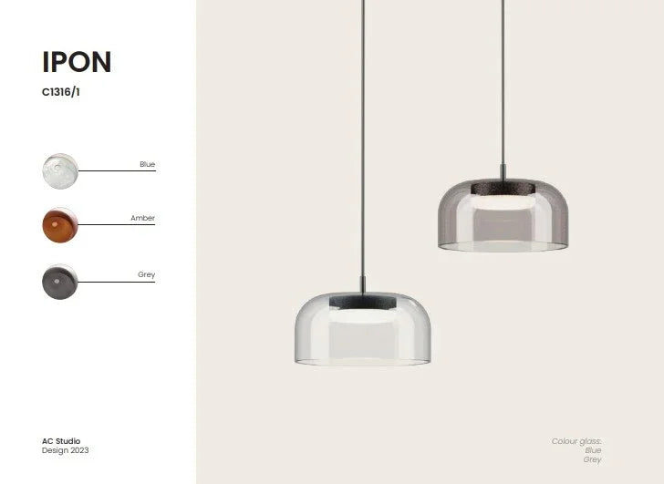 Ipon hanglamp C1316/1 AC Studio