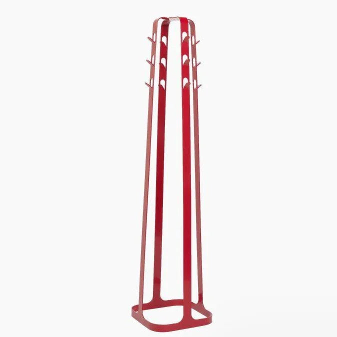 Rode design kapstok Dodici staand model voor kantoor of werkplek, modern kantoormeubilair