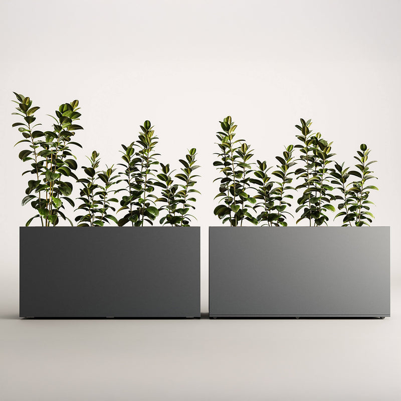 Verrijdbare plantenbak met verdekte wielen / Palmberg