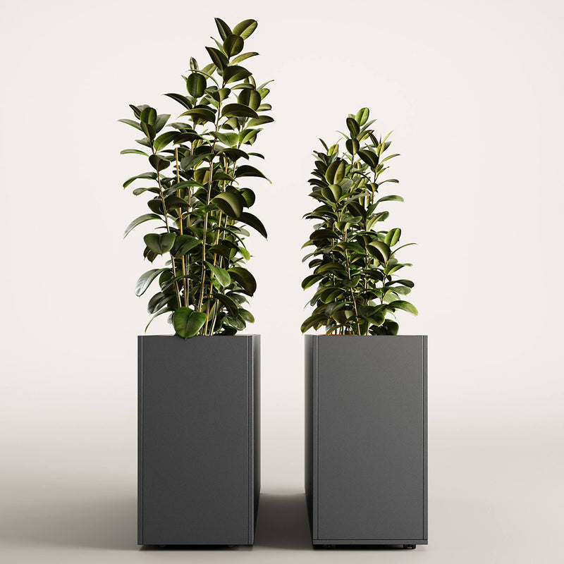 Verrijdbare plantenbak met verdekte wielen / Palmberg