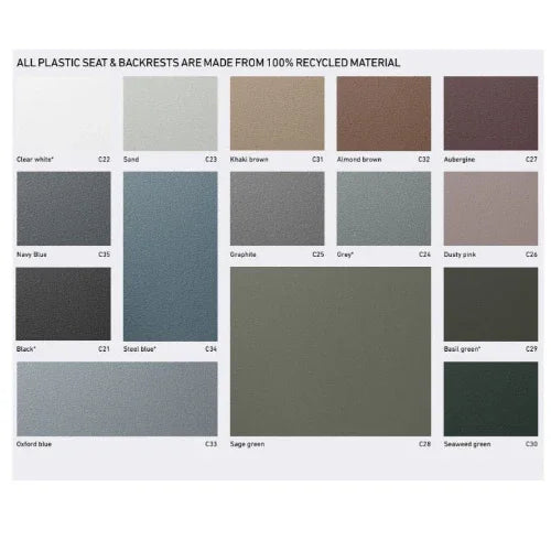 Kleuren Casala Curvy