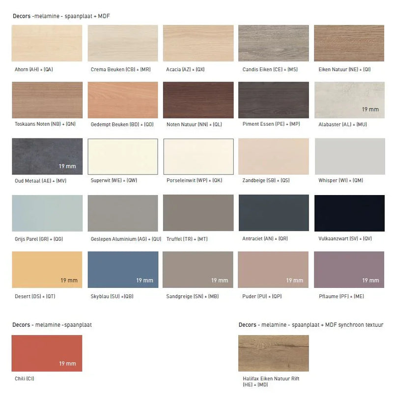 Palmberg kleuren