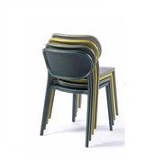 Stapelpaar kunststof design stoelen Gaber Hailey voor kantoor of vergaderruimte